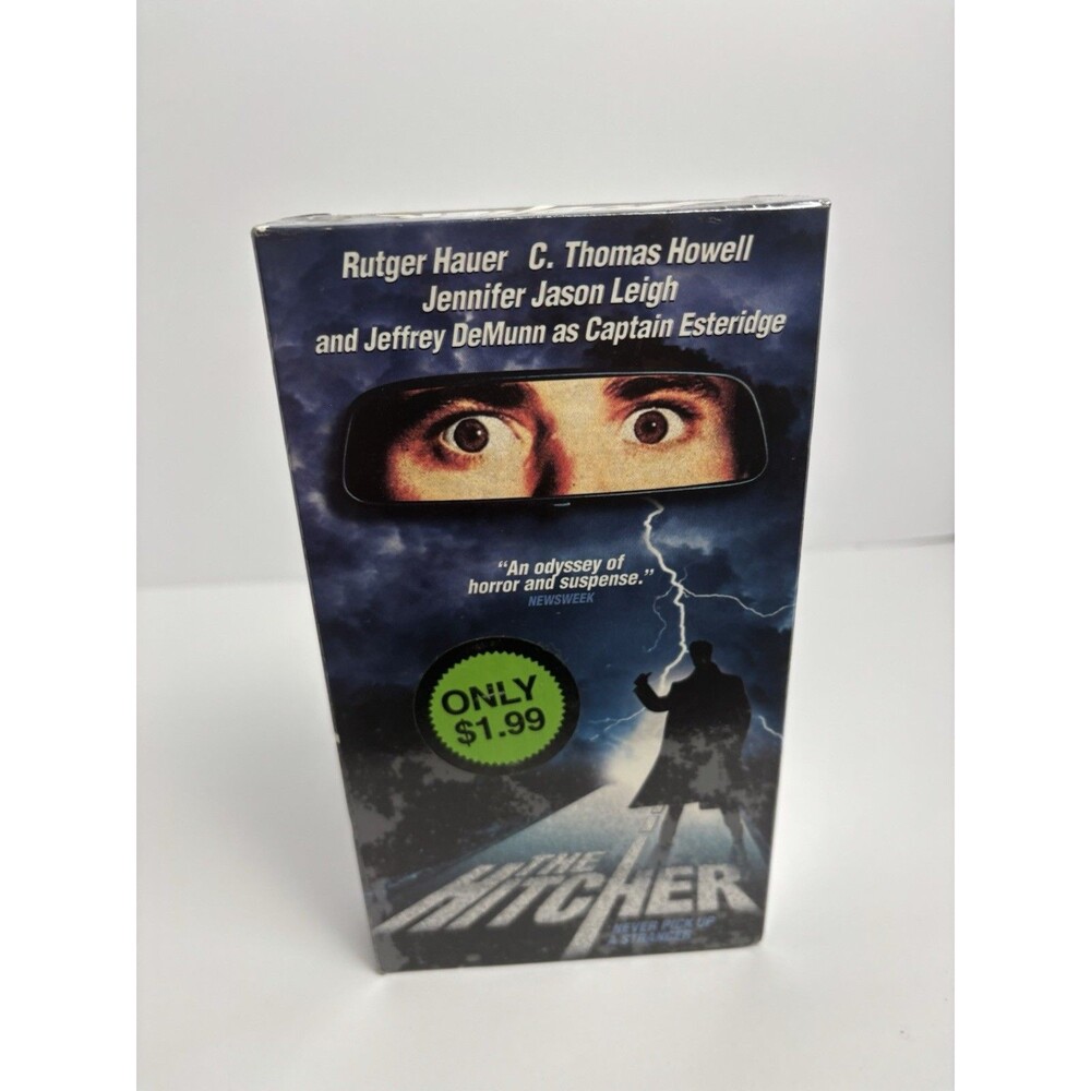 The Hitcher VHS 1986 Slasher Horror Thriller HBO Brand New Factory Sealed Rare!